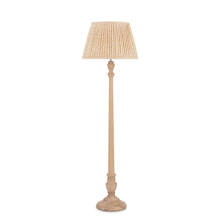 Highgate Floor Lamp, Seasoned Oak