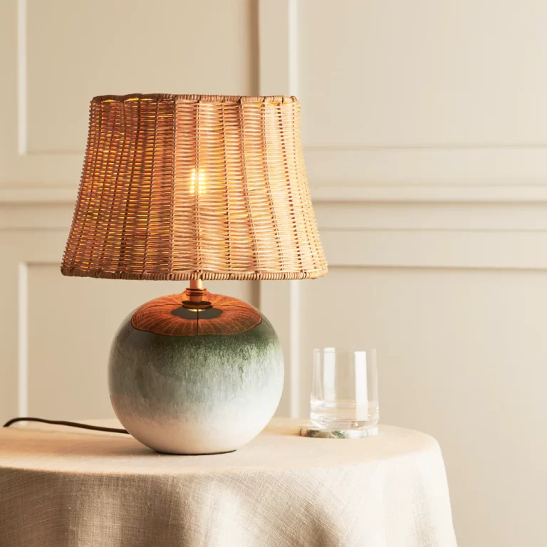 Intricately patterned lamps