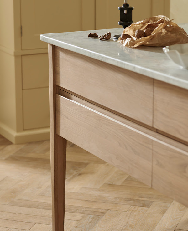 Borough Oak Freestanding Kitchen Island