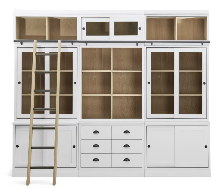 Chawton Tall Triple Dresser with Ladder