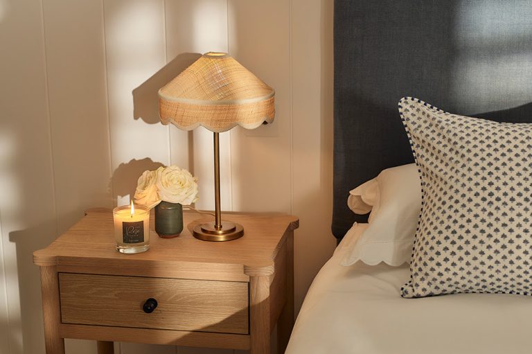 Marina Table Lamp, Antique Brass
