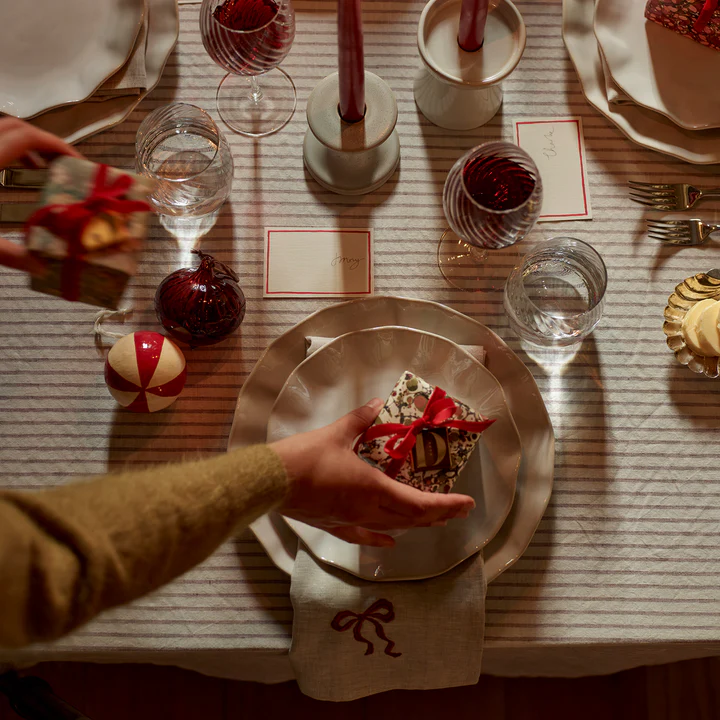 Christmas table decorations